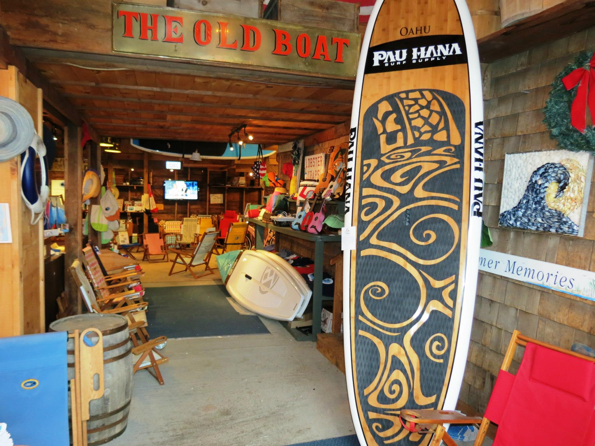 BOARD AT ENTRANCE - Cape Cod Beach Chair Company and Adventure Chatham - Cape Cod